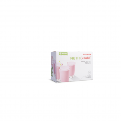 "Nutrishake", protein drink, chocolate, strawberry and vanilla taste neolife