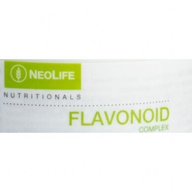 „Flavonoid Complex“, flavonoidų maisto papildas Neolife