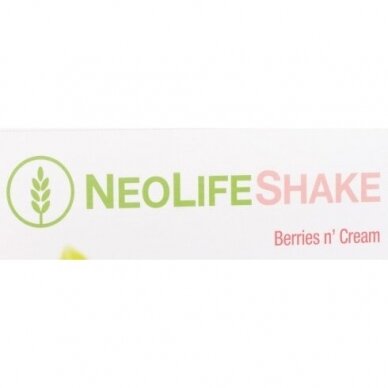 „NeoLifeShake“, baltyminis gėrimas - maisto pakaitalas, uogų ir grietinėlės, šokolado ir vanilės skonių