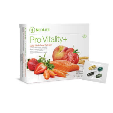 „Pro Vitality+“, maisto papildas Neolife